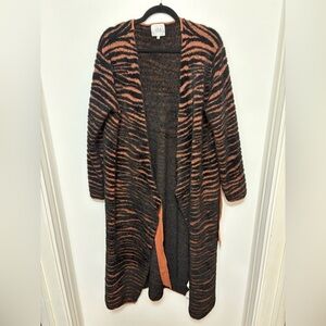 Pattern Furry Joa Sweater